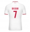 AS Monaco Eliesse Ben Seghir #7 Replika Hemmatröja 2024-25 Kortärmad