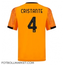 AS Roma Bryan Cristante #4 Replika Bortatröja 2025-26 Kortärmad