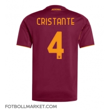 AS Roma Bryan Cristante #4 Replika Hemmatröja 2025-26 Kortärmad