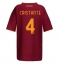 AS Roma Bryan Cristante #4 Replika Hemmatröja Dam 2025-26 Kortärmad
