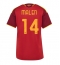 AS Roma Donyell Malen #14 Replika Hemmatröja Dam 2026-27 Kortärmad