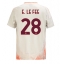 AS Roma Enzo Le Fee #28 Replika Bortatröja 2024-25 Kortärmad