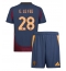 AS Roma Enzo Le Fee #28 Replika Tredjetröja Barn 2024-25 Kortärmad (+ byxor)