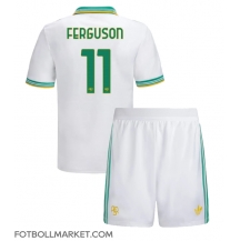 AS Roma Evan Ferguson #11 Replika Tredjetröja Barn 2025-26 Kortärmad (+ byxor)