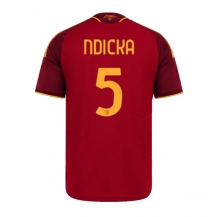 AS Roma Evan Ndicka #5 Replika Hemmatröja 2026-27 Kortärmad