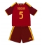 AS Roma Evan Ndicka #5 Replika Hemmatröja Barn 2026-27 Kortärmad (+ byxor)