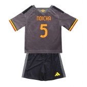 AS Roma Evan Ndicka #5 Replika Tredjetröja Barn 2026-27 Kortärmad (+ byxor)