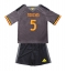 AS Roma Evan Ndicka #5 Replika Tredjetröja Barn 2026-27 Kortärmad (+ byxor)