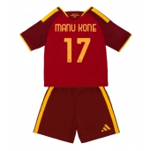 AS Roma Manu Kone #17 Replika Hemmatröja Barn 2026-27 Kortärmad (+ byxor)