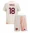 AS Roma Matias Soule #18 Replika Bortatröja Barn 2024-25 Kortärmad (+ byxor)