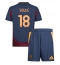 AS Roma Matias Soule #18 Replika Tredjetröja Barn 2024-25 Kortärmad (+ byxor)
