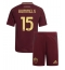 AS Roma Mats Hummels #15 Replika Hemmatröja Barn 2024-25 Kortärmad (+ byxor)