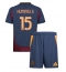AS Roma Mats Hummels #15 Replika Tredjetröja Barn 2024-25 Kortärmad (+ byxor)