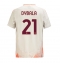AS Roma Paulo Dybala #21 Replika Bortatröja 2024-25 Kortärmad