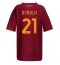 AS Roma Paulo Dybala #21 Replika Hemmatröja Dam 2025-26 Kortärmad