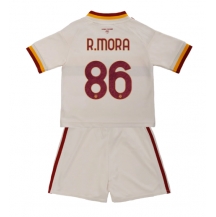 AS Roma Rodrigo Mora #86 Replika Bortatröja Barn 2026-27 Kortärmad (+ byxor)