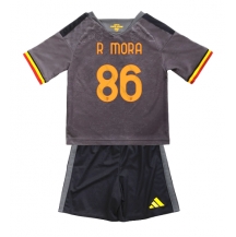 AS Roma Rodrigo Mora #86 Replika Tredjetröja Barn 2026-27 Kortärmad (+ byxor)
