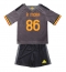 AS Roma Rodrigo Mora #86 Replika Tredjetröja Barn 2026-27 Kortärmad (+ byxor)