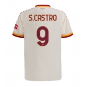 AS Roma Santiago Castro #9 Replika Bortatröja 2026-27 Kortärmad
