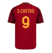 AS Roma Santiago Castro #9 Replika Hemmatröja 2026-27 Kortärmad