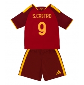 AS Roma Santiago Castro #9 Replika Hemmatröja Barn 2026-27 Kortärmad (+ byxor)