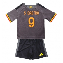 AS Roma Santiago Castro #9 Replika Tredjetröja Barn 2026-27 Kortärmad (+ byxor)