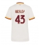 AS Roma Wesley Franca #43 Replika Bortatröja Dam 2026-27 Kortärmad
