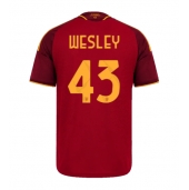 AS Roma Wesley Franca #43 Replika Hemmatröja 2026-27 Kortärmad