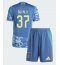 Ajax Josip Sutalo #37 Replika Bortatröja Barn 2024-25 Kortärmad (+ byxor)