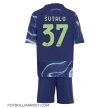 Ajax Josip Sutalo #37 Replika Bortatröja Barn 2025-26 Kortärmad (+ byxor)