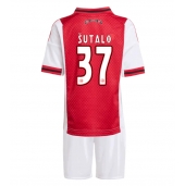 Ajax Josip Sutalo #37 Replika Hemmatröja Barn 2025-26 Kortärmad (+ byxor)