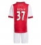Ajax Josip Sutalo #37 Replika Hemmatröja Barn 2025-26 Kortärmad (+ byxor)