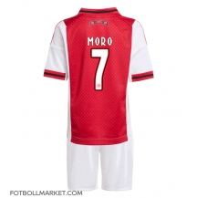Ajax Raul Moro #7 Replika Hemmatröja Barn 2025-26 Kortärmad (+ byxor)