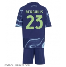 Ajax Steven Berghuis #23 Replika Bortatröja Barn 2025-26 Kortärmad (+ byxor)