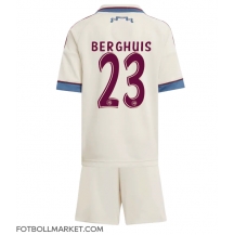 Ajax Steven Berghuis #23 Replika Tredjetröja Barn 2025-26 Kortärmad (+ byxor)