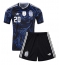 Argentina Alexis Mac Allister #20 Replika Bortatröja Barn VM 2026 Kortärmad (+ byxor)