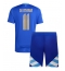 Argentina Angel Di Maria #11 Replika Bortatröja Barn Copa America 2024 Kortärmad (+ byxor)