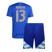 Argentina Cristian Romero #13 Replika Bortatröja Barn Copa America 2024 Kortärmad (+ byxor)