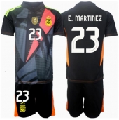 Argentina Emiliano Martinez #23 Målvakt Replika Hemmatröja Barn Copa America 2024 Kortärmad (+ byxor)