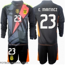 Argentina Emiliano Martinez #23 Målvakt Replika Hemmatröja Barn Copa America 2024 Långärmad (+ byxor)
