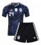 Argentina Enzo Fernandez #24 Replika Bortatröja Barn VM 2026 Kortärmad (+ byxor)