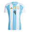Argentina Julian Alvarez #9 Replika Hemmatröja Copa America 2024 Kortärmad