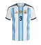 Argentina Julian Alvarez #9 Replika Hemmatröja VM 2026 Kortärmad