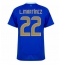Argentina Lautaro Martinez #22 Replika Bortatröja Copa America 2024 Kortärmad