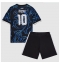 Argentina Lionel Messi #10 Replika Bortatröja Barn VM 2026 Kortärmad (+ byxor)