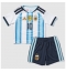 Argentina Lionel Messi #10 Replika Hemmatröja Barn VM 2026 Kortärmad (+ byxor)