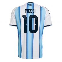 Argentina Lionel Messi #10 Replika Hemmatröja VM 2026 Kortärmad
