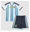 Argentina Replika Hemmatröja Barn VM 2026 Kortärmad (+ byxor)