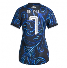 Argentina Rodrigo De Paul #7 Replika Bortatröja Dam VM 2026 Kortärmad