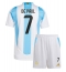 Argentina Rodrigo De Paul #7 Replika Hemmatröja Barn Copa America 2024 Kortärmad (+ byxor)